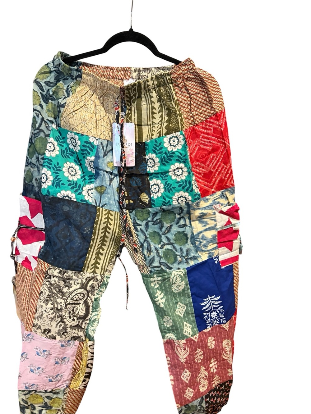 Special request patchwork joggers - Picture 2 of 9
